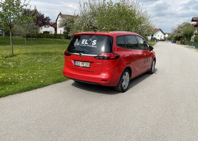 Opel Fahrzeugbeschriftung Heck